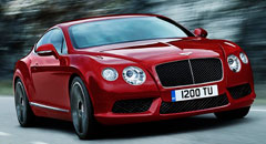 Роскошный Bentley Continental GT
